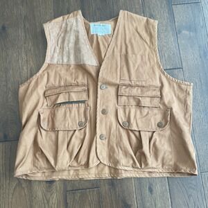 Weather-Rite Weather Rite Hunting Vest Mens XXL Brown Shooting Pheasant Duck